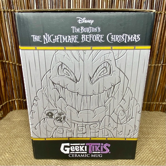 Geeki Tikis Disney The Nightmare Before Christmas Oogie Boogie Ceramic Tiki Mug - Picture 11 of 12